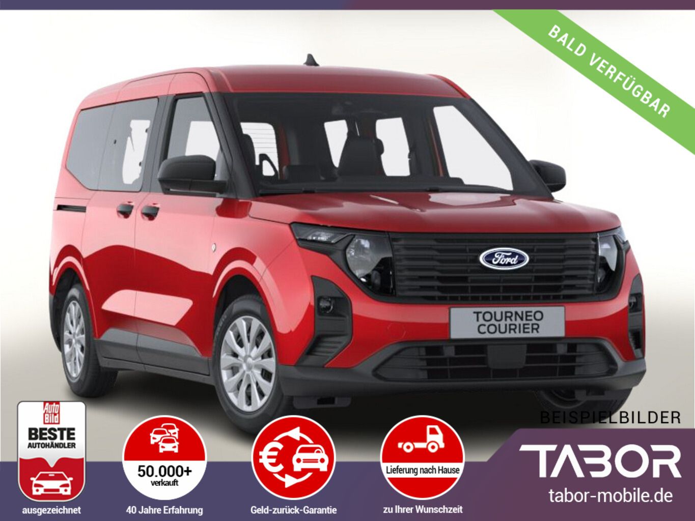 Ford Tourneo Courier 1.0 EB 125 Aut Trend WinterP PDC