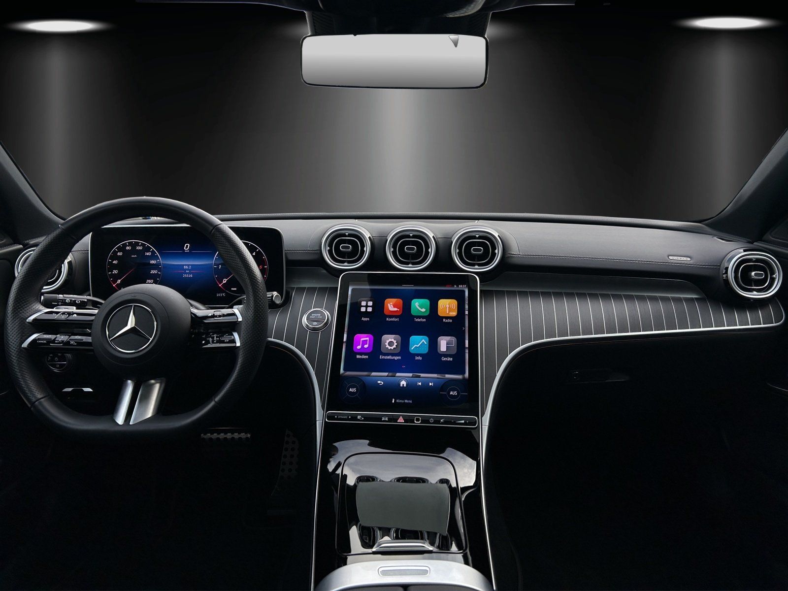 Fahrzeugabbildung Mercedes-Benz C 220 d T AMG KeyGO PANO Digital AHK DISTRO 360°