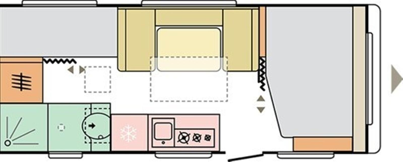 Adria Altea 60Y 552  60Y Sondermodell Silber-Grau