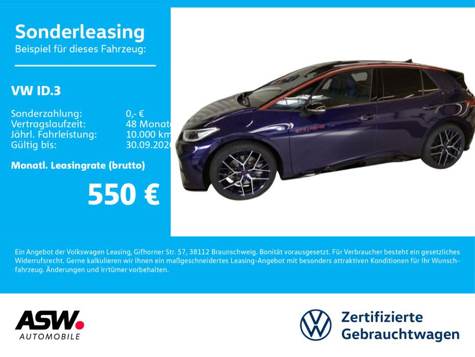 Volkswagen ID.3 GTX Fire &Ice LED Navi HUD PANO AHK Wäpu