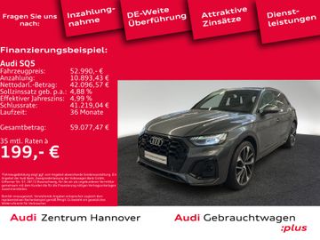 Audi Leasingangebot: Audi SQ5 3.0 TDI quattro LED AHK