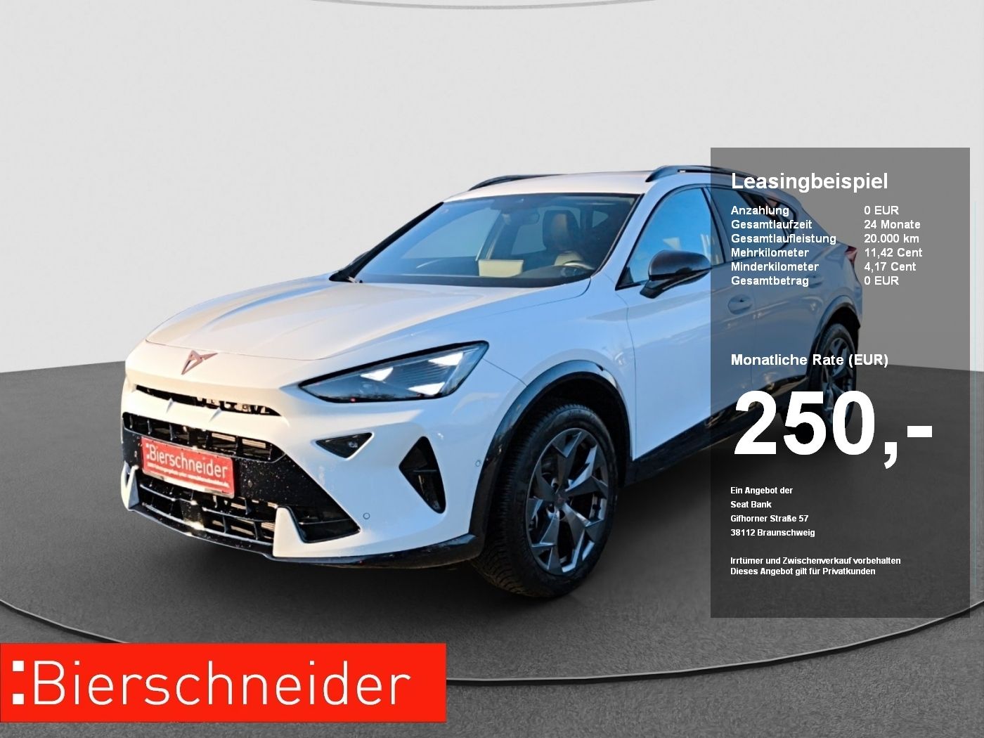 Cupra Formentor 1.5 eTSI DSG 5-J-G NAVI ACC 360°KAMERA