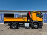 Mercedes-Benz AROCS 1843 4x2 Kipper Kran Palfinger PK12.501 - Angebote