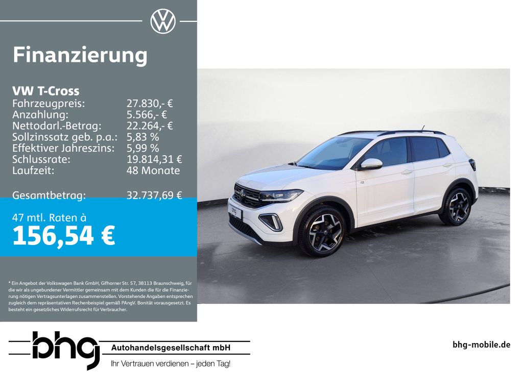 T-Cross R-Line 1,5 TSI ACT OPF