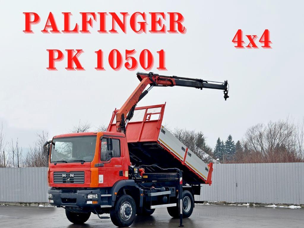 MAN TGM 18.280 * KIPPER 3,85m * PK 10501 * 4x4