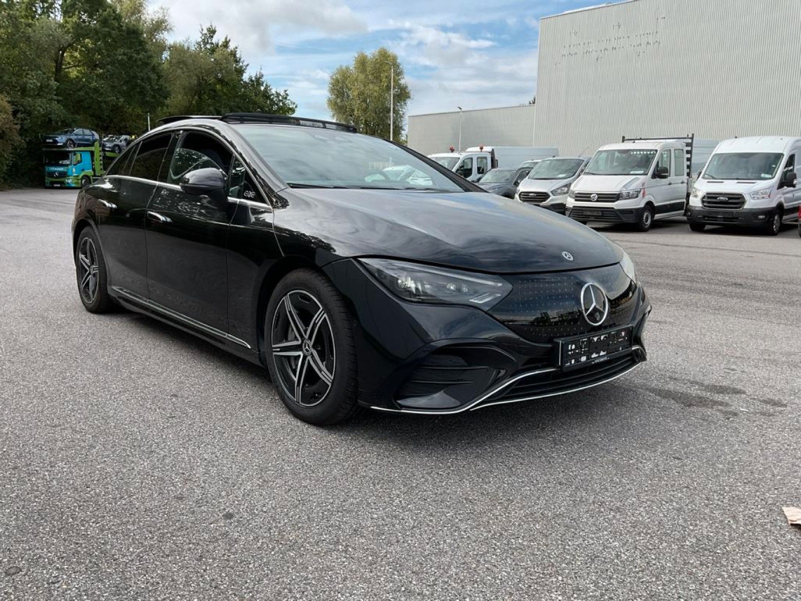 Mercedes-Benz EQE 350 AMG Line PANO BURMESTER ACC HuD foto 3
