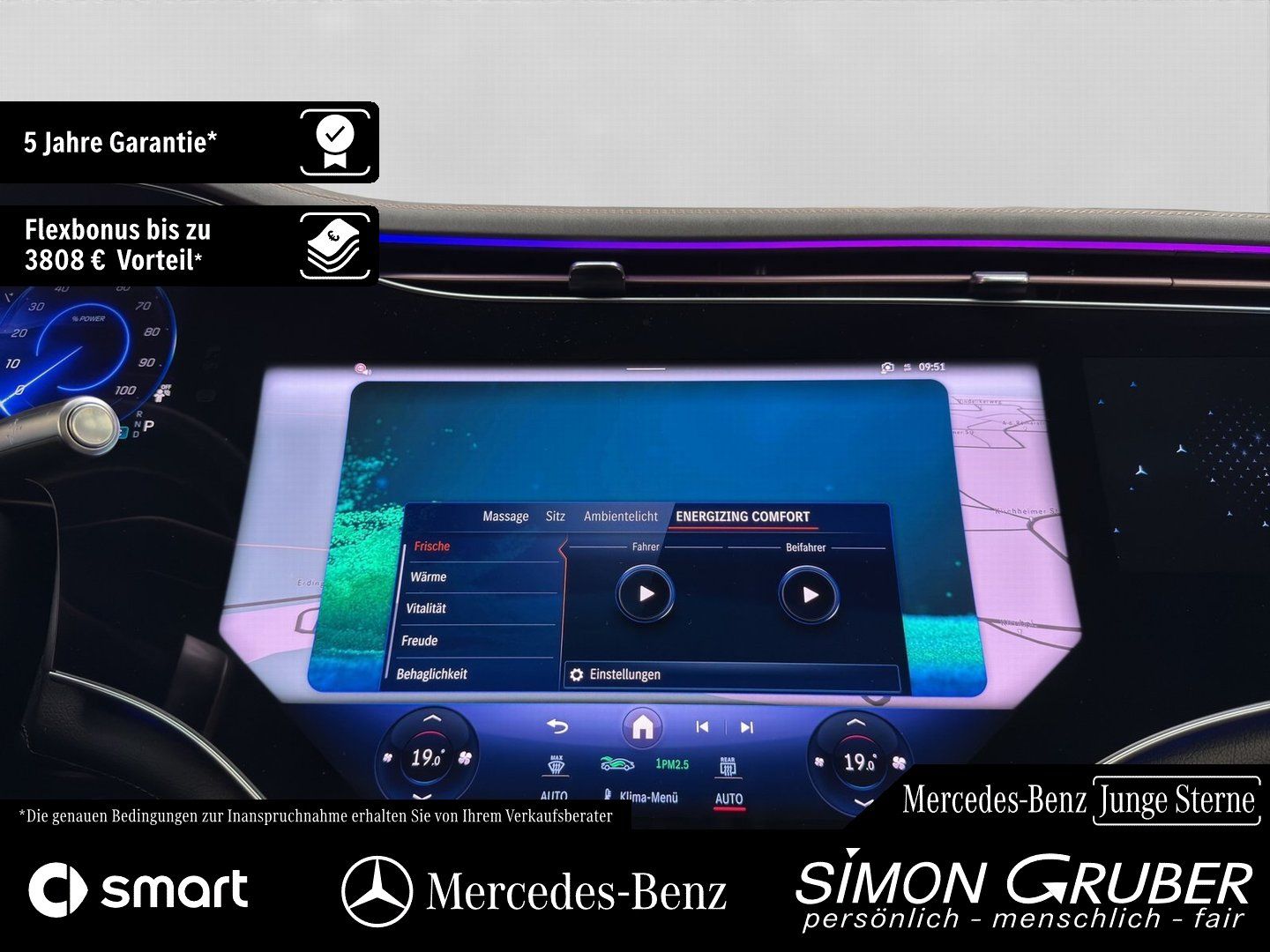 Fahrzeugabbildung Mercedes-Benz EQS 580 4M SUV AMG Massage Sitzklima AHK Md 2026