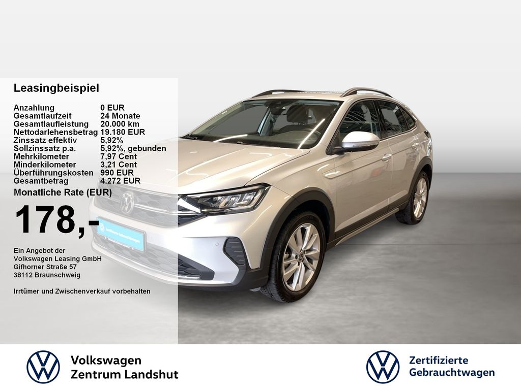 Taigo Life 1.0 TSI 2xKlima Kam. KlimaA LED LM