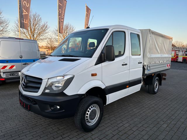 Mercedes-Benz Sprinter 313 CDI Allrad 4x4 DoKa Pritsche&Plane