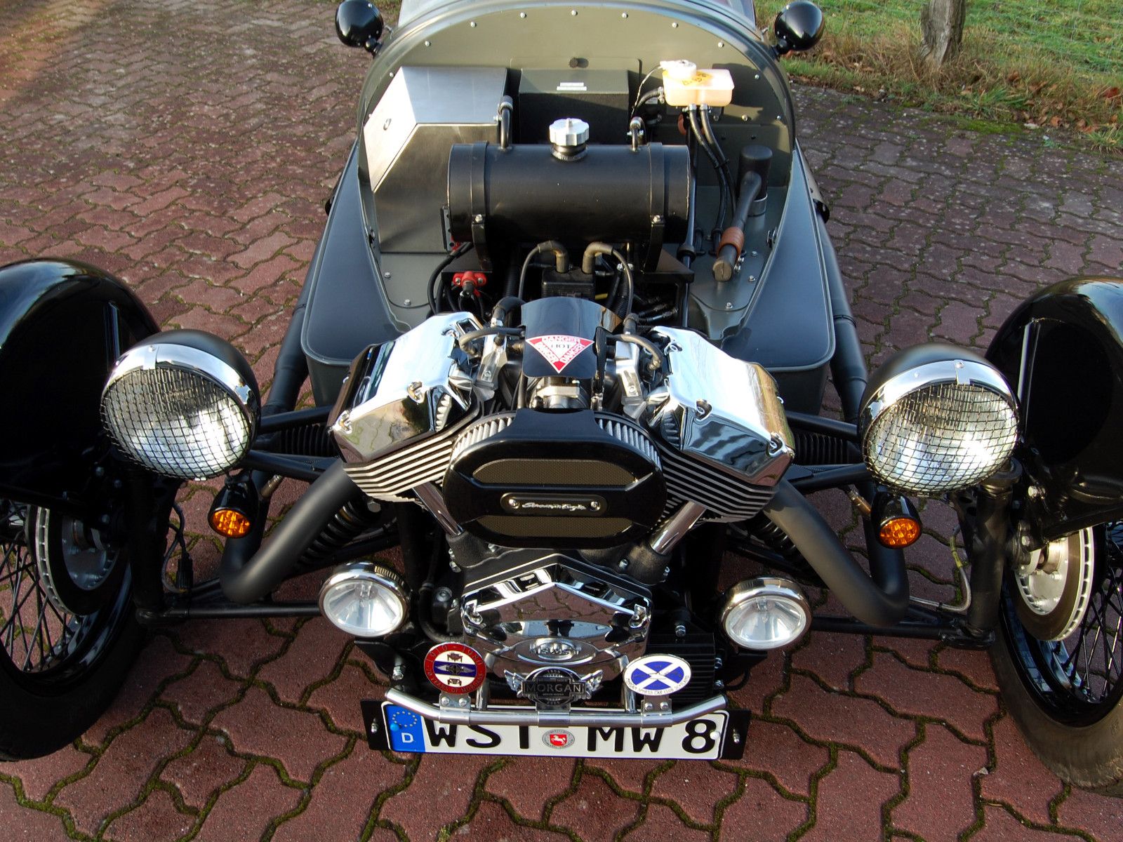 Fahrzeugabbildung Morgan 3 Wheeler   Viele technische Upgrades