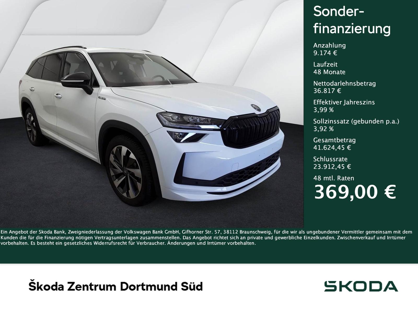 Skoda Kodiaq 2.0 SPORTLINE 4X4 STANDHZ. AHK CAM LM19