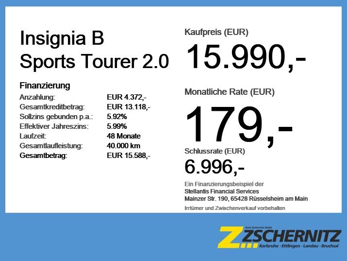 Opel Insignia B Sports Tourer 2.0 CarPlay SHZ Temp.