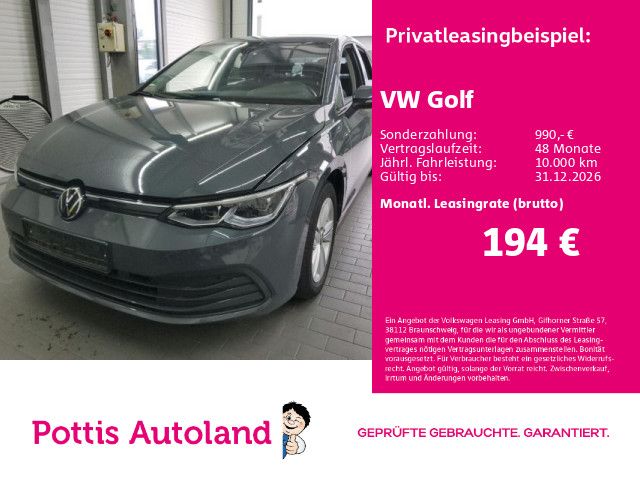 Golf 1.5 TSI LIFE NAVI KAMERA KLIMA PDC SHZG