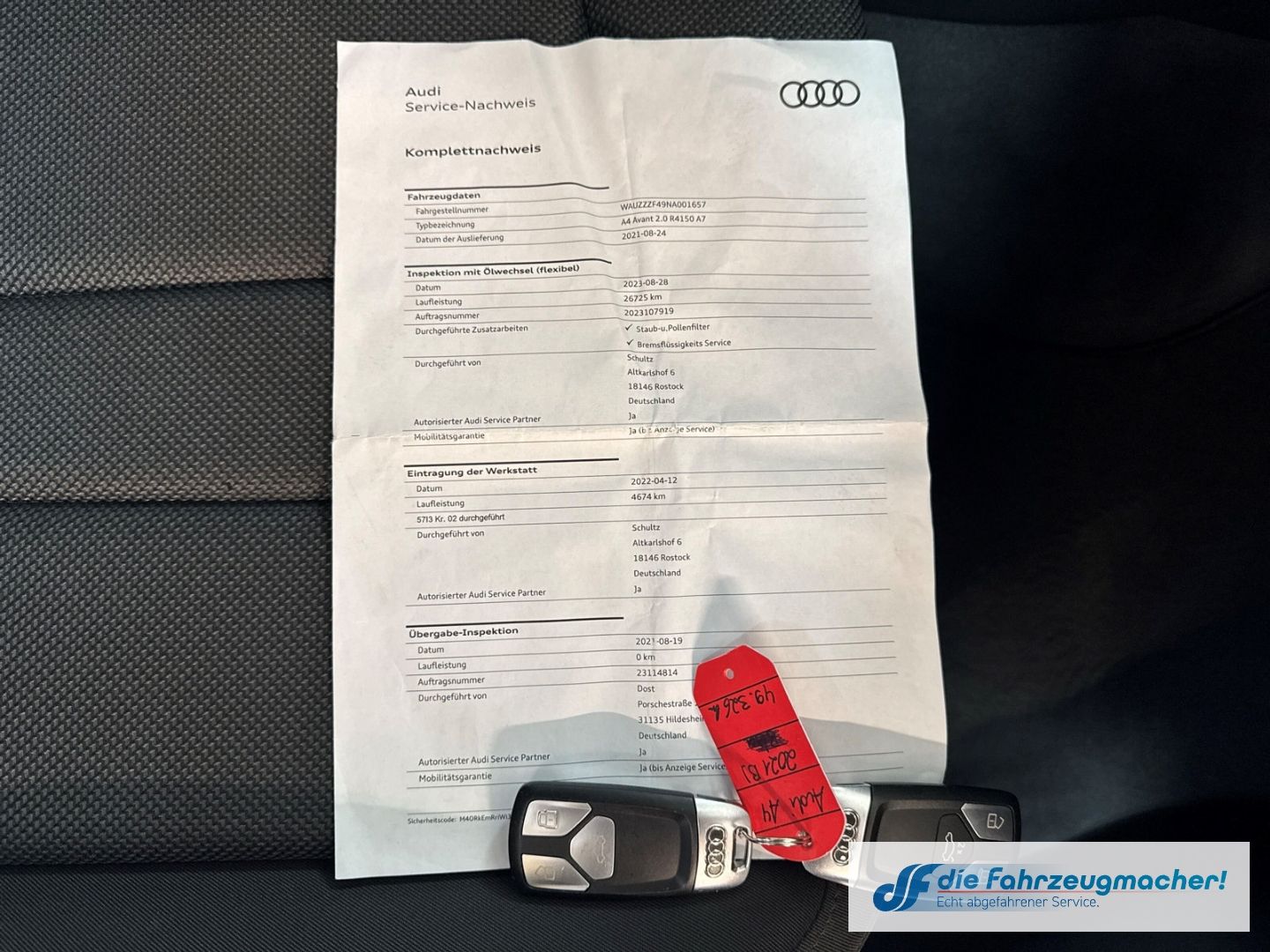 Fahrzeugabbildung Audi A4 Avant 40 TFSI AHK-klappbar Navi LED El. Heckk