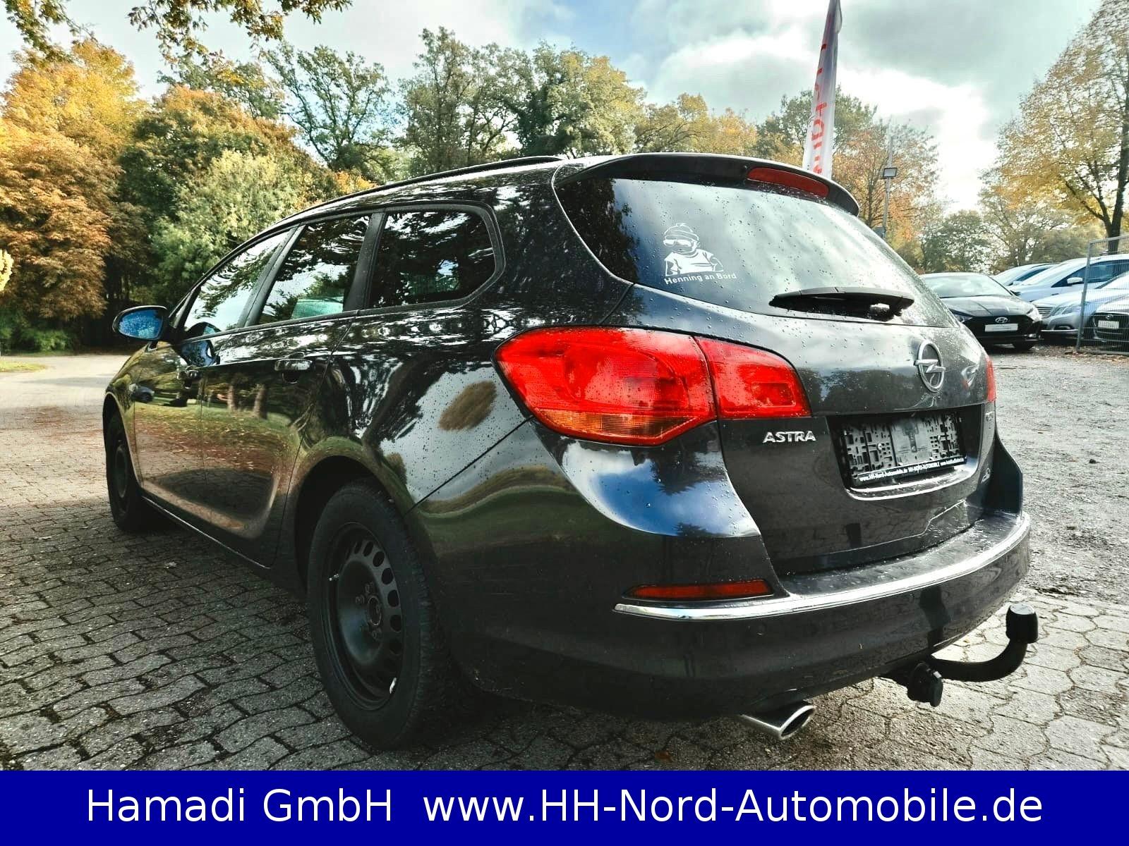 Opel Astra 2015 — engine 1.956 cm³, 165 HP (121kW)
