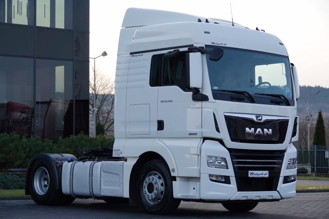 MAN TGX 18.460 / OPONY 100% / ZBIORNIKI 1400L / NAVI