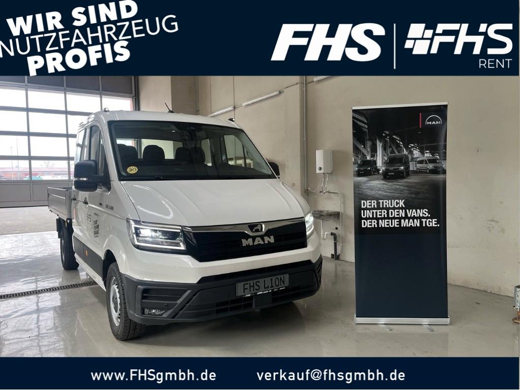 MAN TGE 3.180 4x4 SB Pritsche Doka