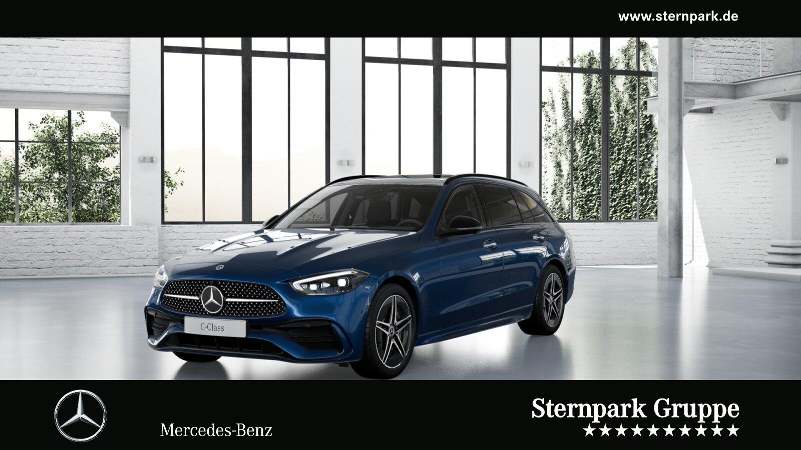 Mercedes-Benz C 300 de 4M AMG T +AHK+Pano+360°+Keyless+Memory+