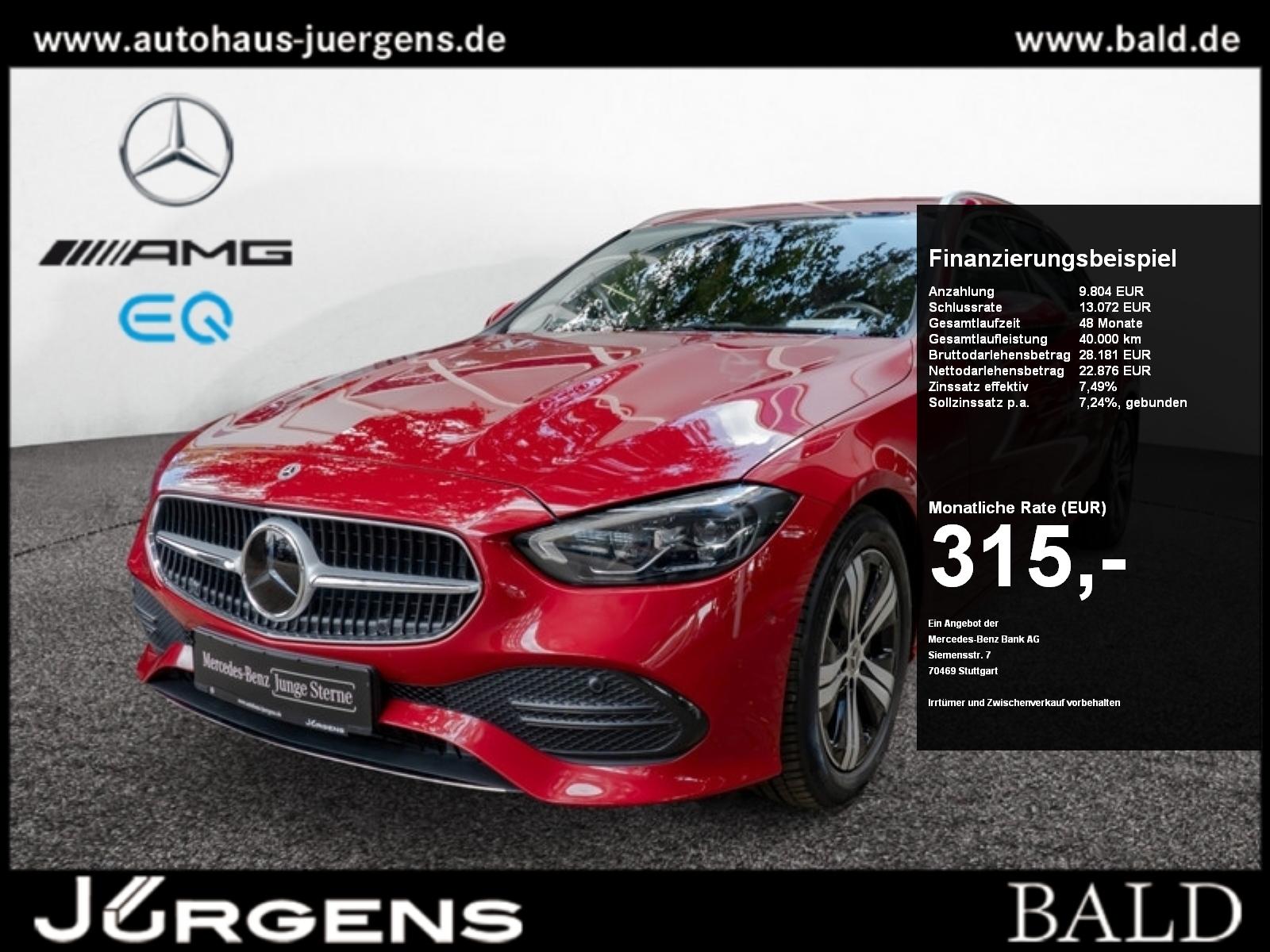 Mercedes-Benz C 220 d T Avantgarde/LED/Cam/AHK/Distr/Ambiente