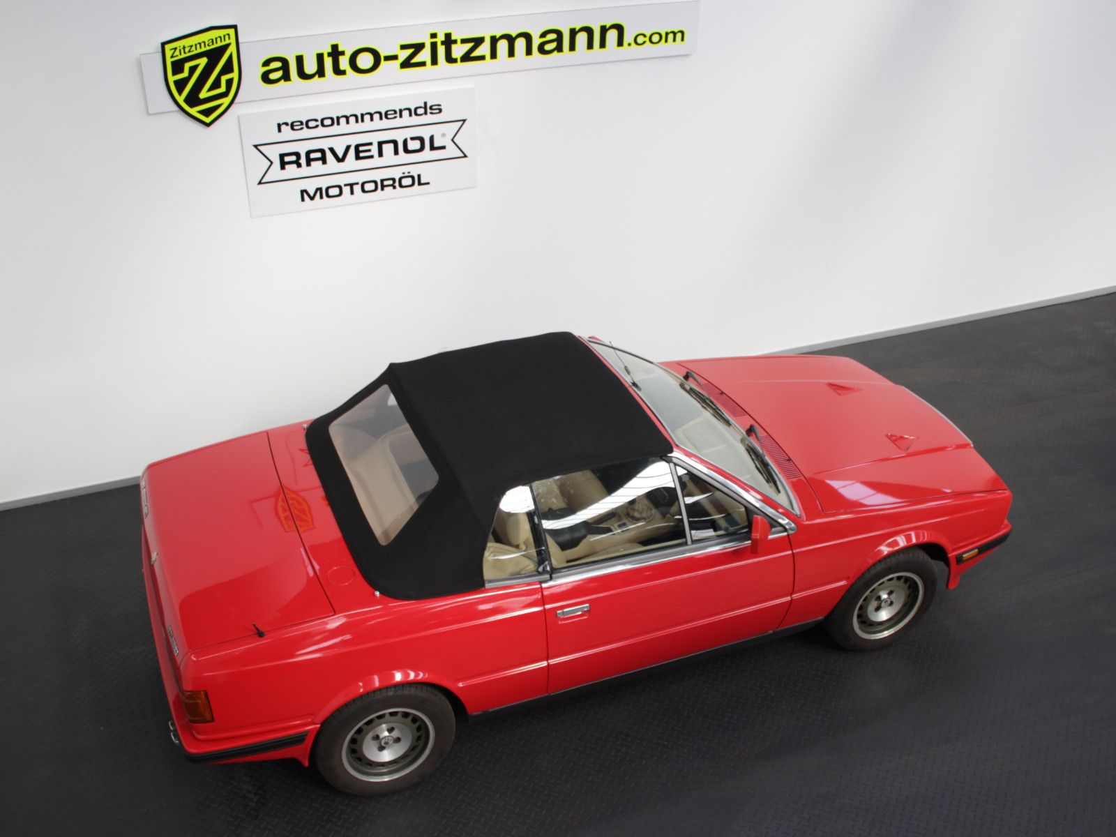 Fahrzeugabbildung Maserati Biturbo Spyder /SELTENER ITALO-KLASSIKER/