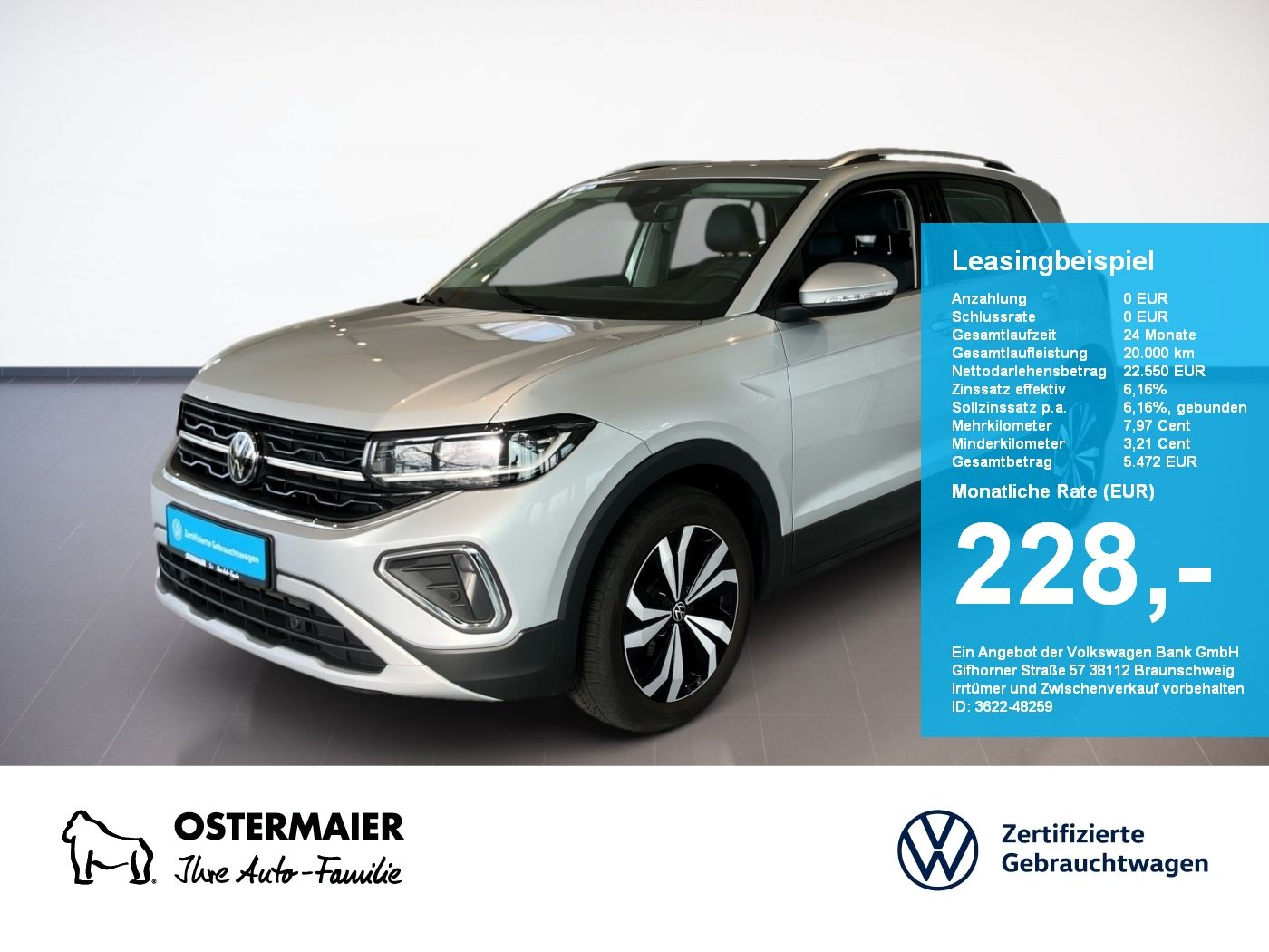 Volkswagen T-Cross STYLE 1.0TSI 116PS ACC.5J-G.KAMERA.NAVI+