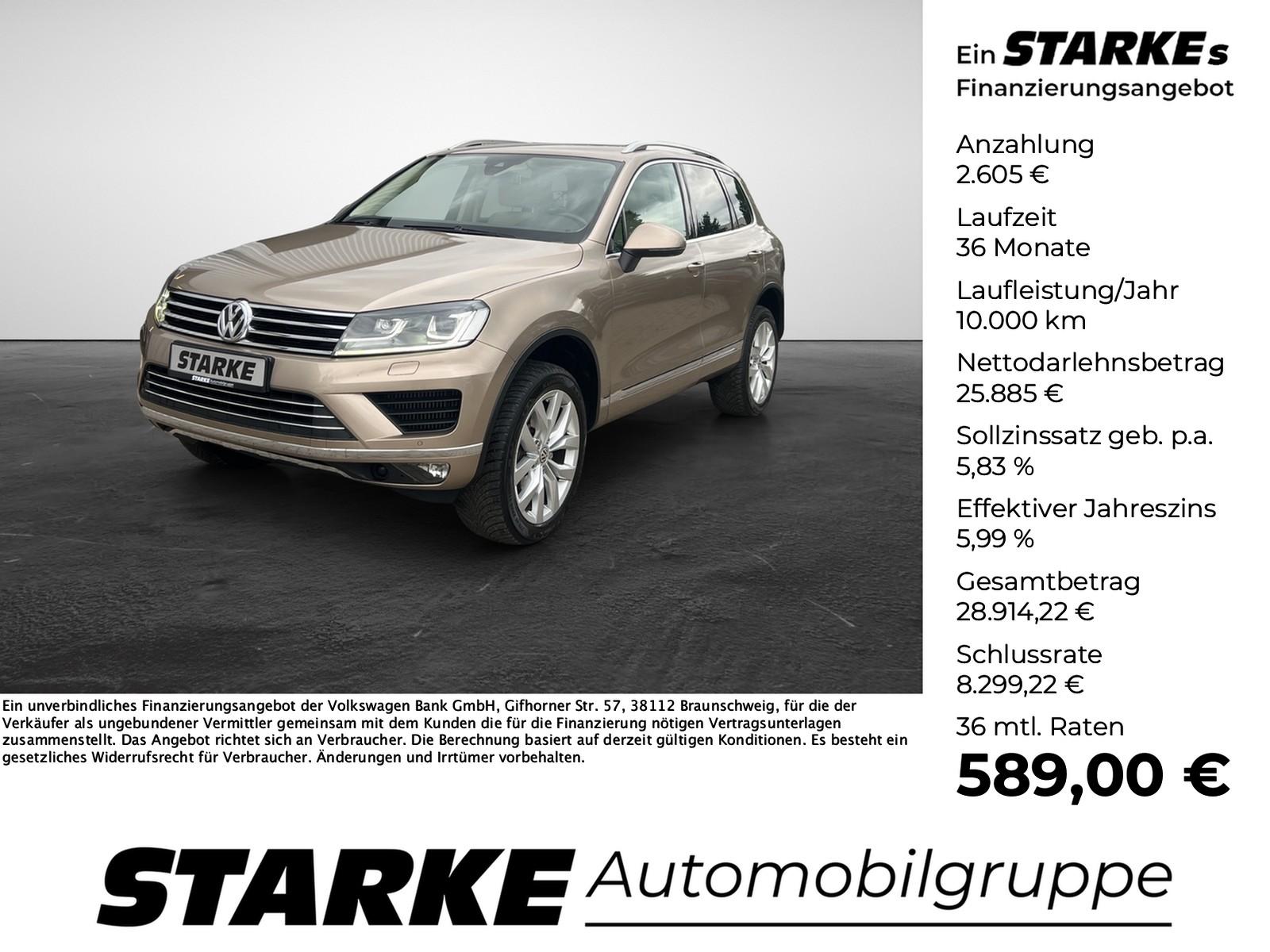 Volkswagen Touareg V6 TDI Terrain Tech 4Motion  AHK Navi Xe
