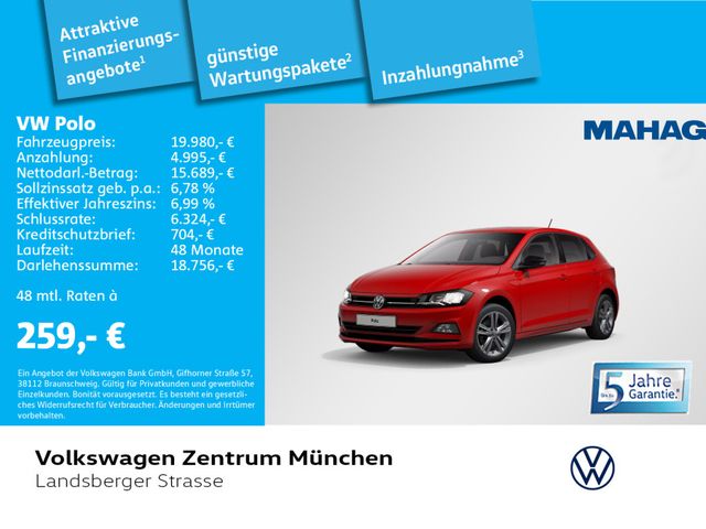 Volkswagen Polo 1.0 TSI UNITED Navi Rear View Sitzhz. DAB+