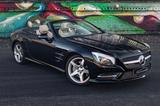 Mercedes-Benz SL 500 AMG 4.7 V8 Biturbo/Massage/H&K/Pano.-Dach - : Roadster, Dach