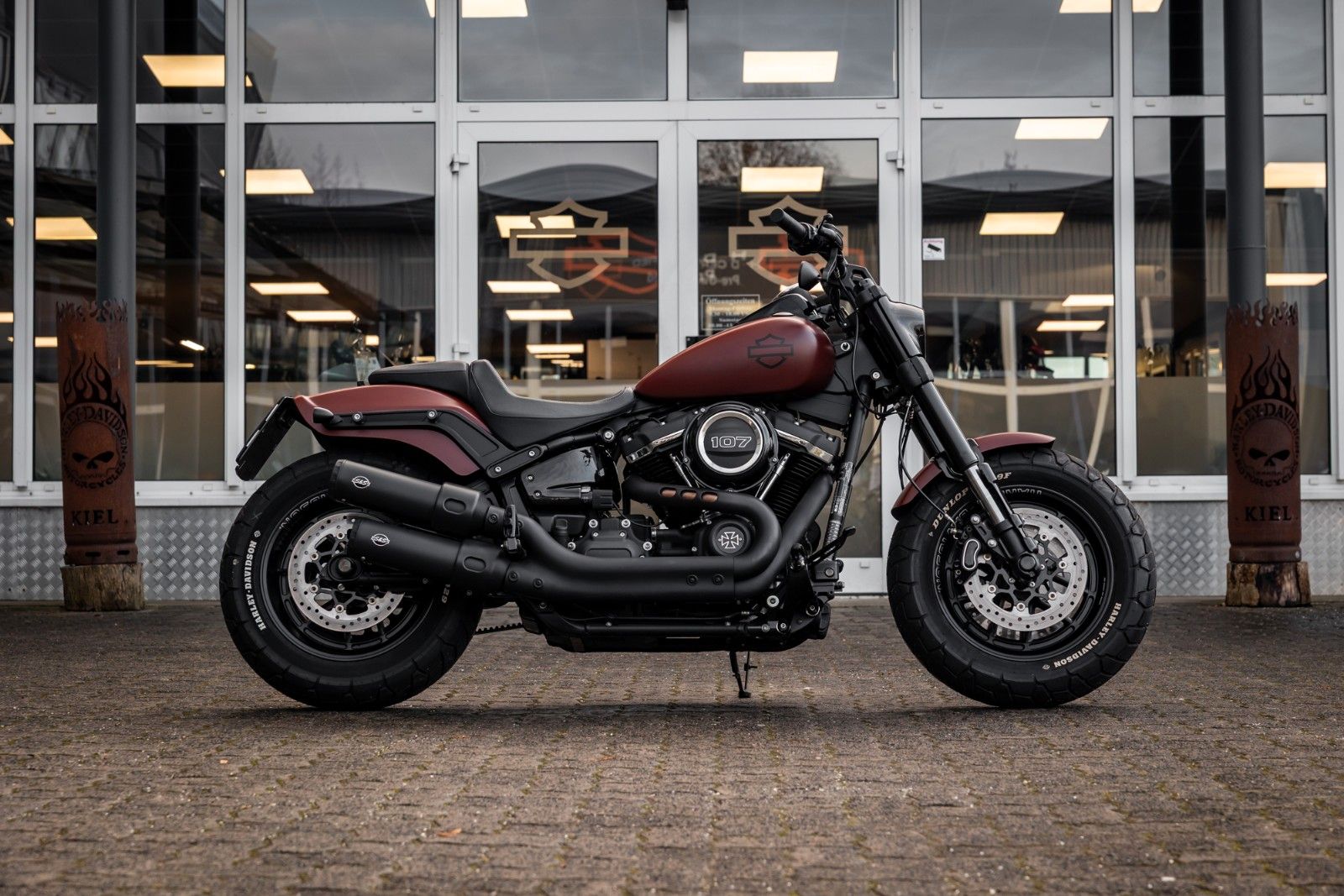 Fahrzeugabbildung Harley-Davidson FXFBS Fat Bob 107 cui - S&S