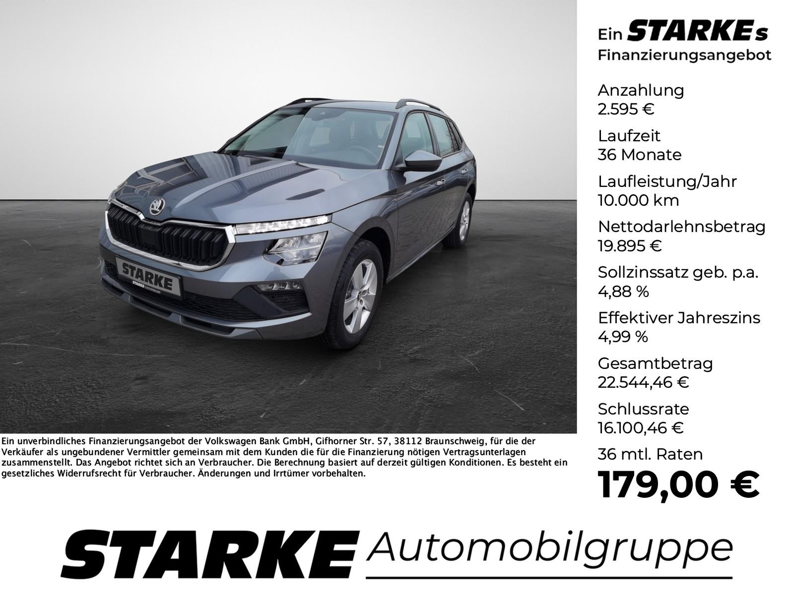 Skoda Kamiq 1.0 TSI DSG Selection  LED Kamera PDC LM T