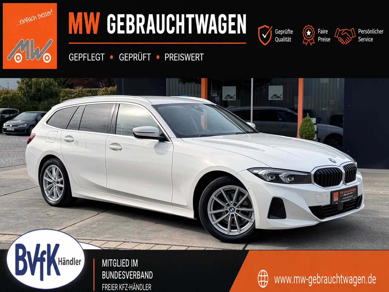 Fahrzeugabbildung BMW 318d Touring Steptr. NAV ACC LED PDC KAM HiFi