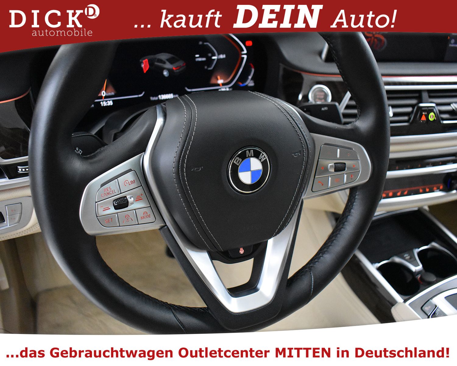 BMW 740d xD Lang SHADO+MEMO+LASER+STHZ+HEAD+360+VOLL - Image 15