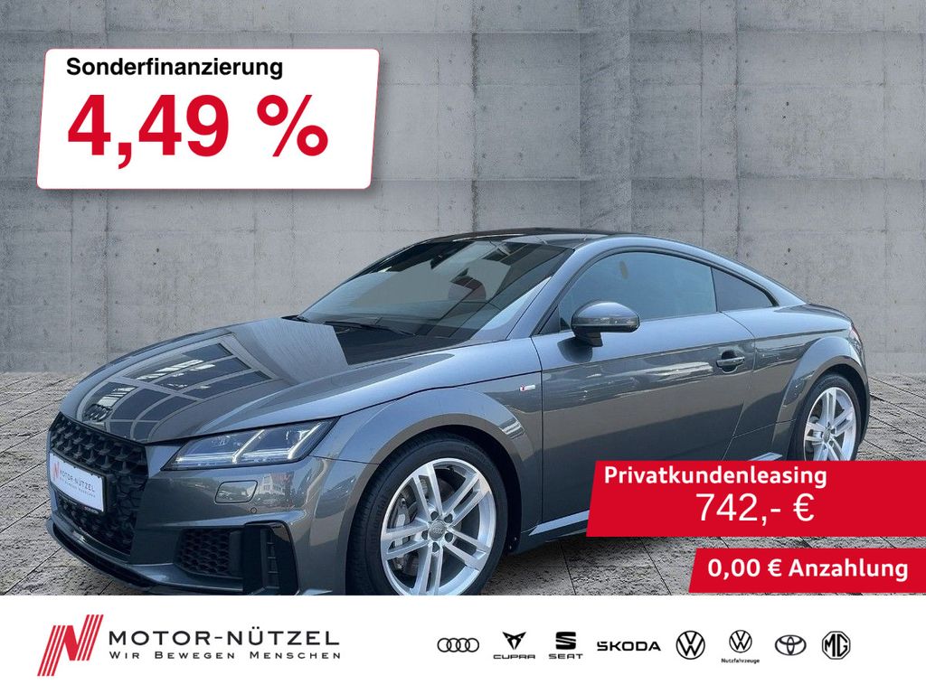 Audi TT Coupé 45 TFSI S-TR 2xS-LINE LED+NAVI+B&O+RFK