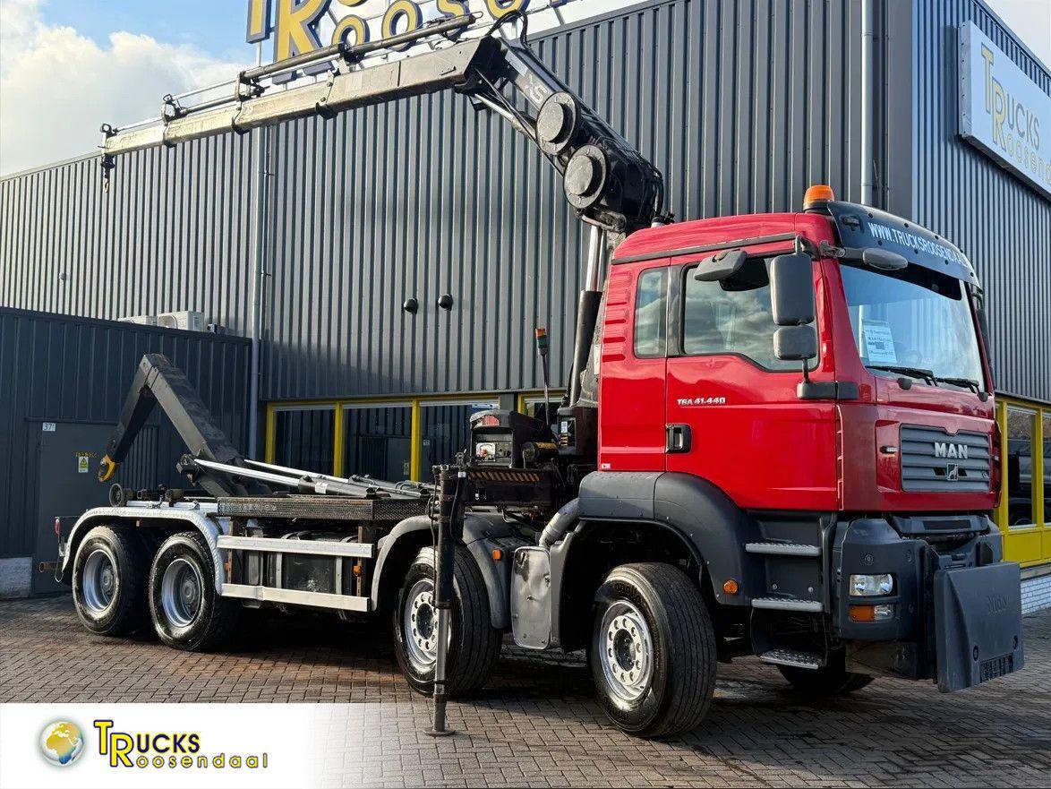 MAN TGA 41.440 8X4 + HIAB 166 E-3 HIPRO + REMOTE + H