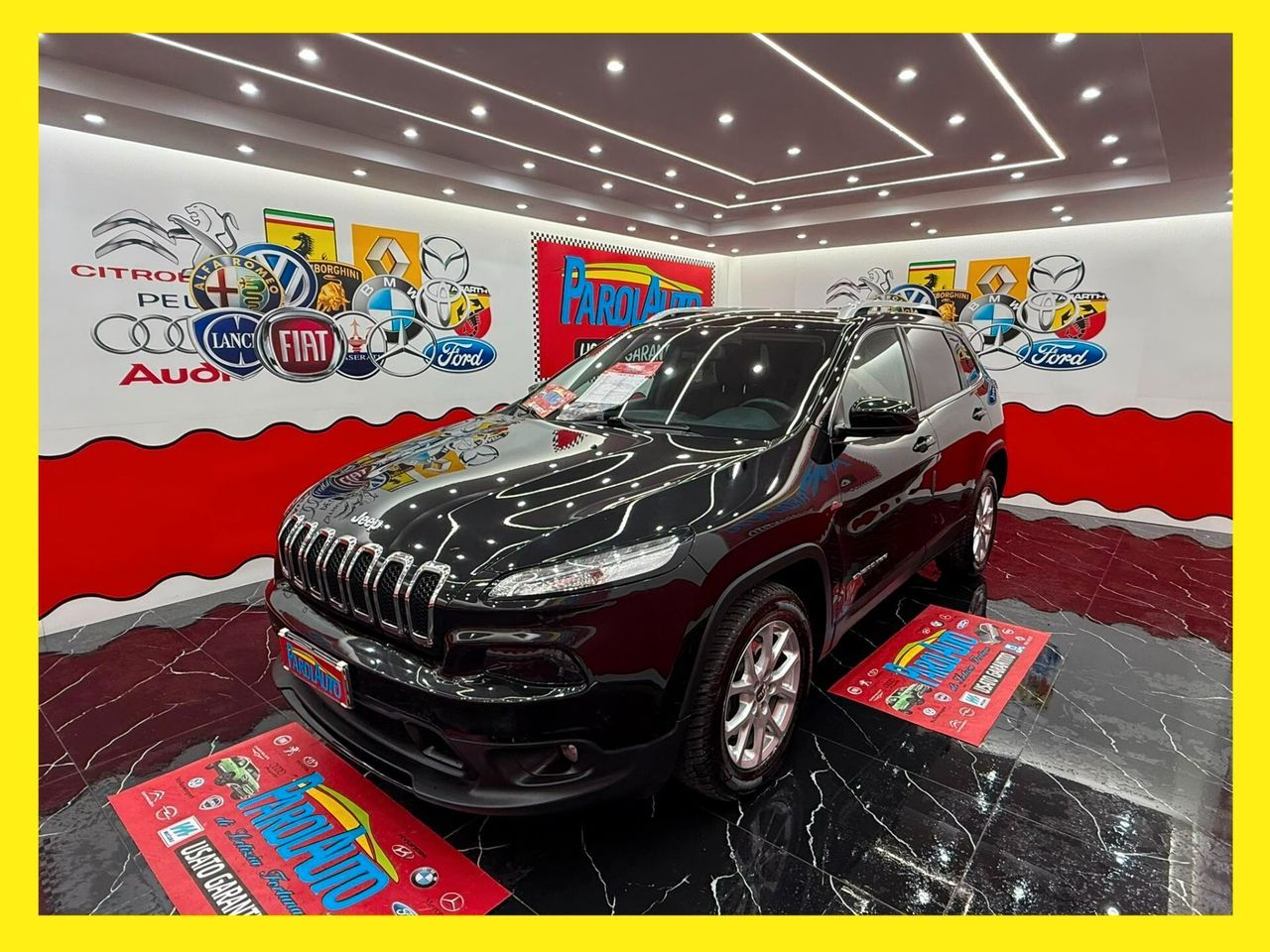 Jeep Cherokee 2015, 2.0D dīzelis, Manuāls, SUV/Apvidus, Melns — Latvijā