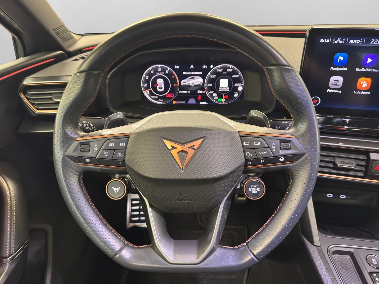 Cupra Leon SP 2.0 TSI DSG 4Drive VZ LED FULL-LINK 19 K, миниатюра 8