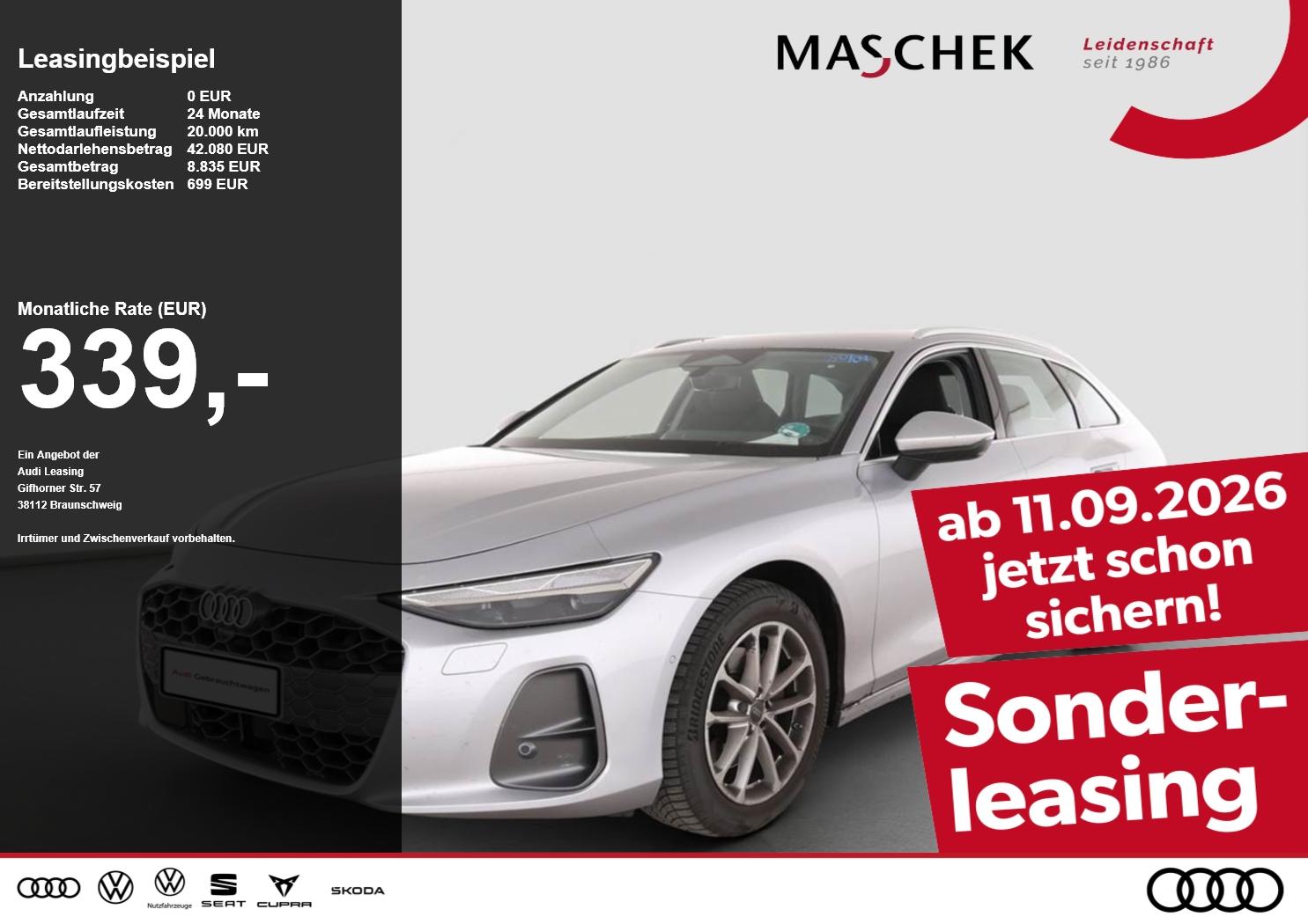 Audi A6 Avant TFSI S tronic AHK Matrix 360° MMI-Beifa