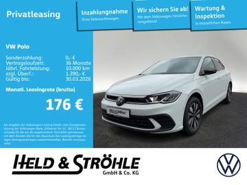 Volkswagen Leasingangebot: Volkswagen Polo Goal 1,0l DSG 4Season AKTIONSZULASSUNG