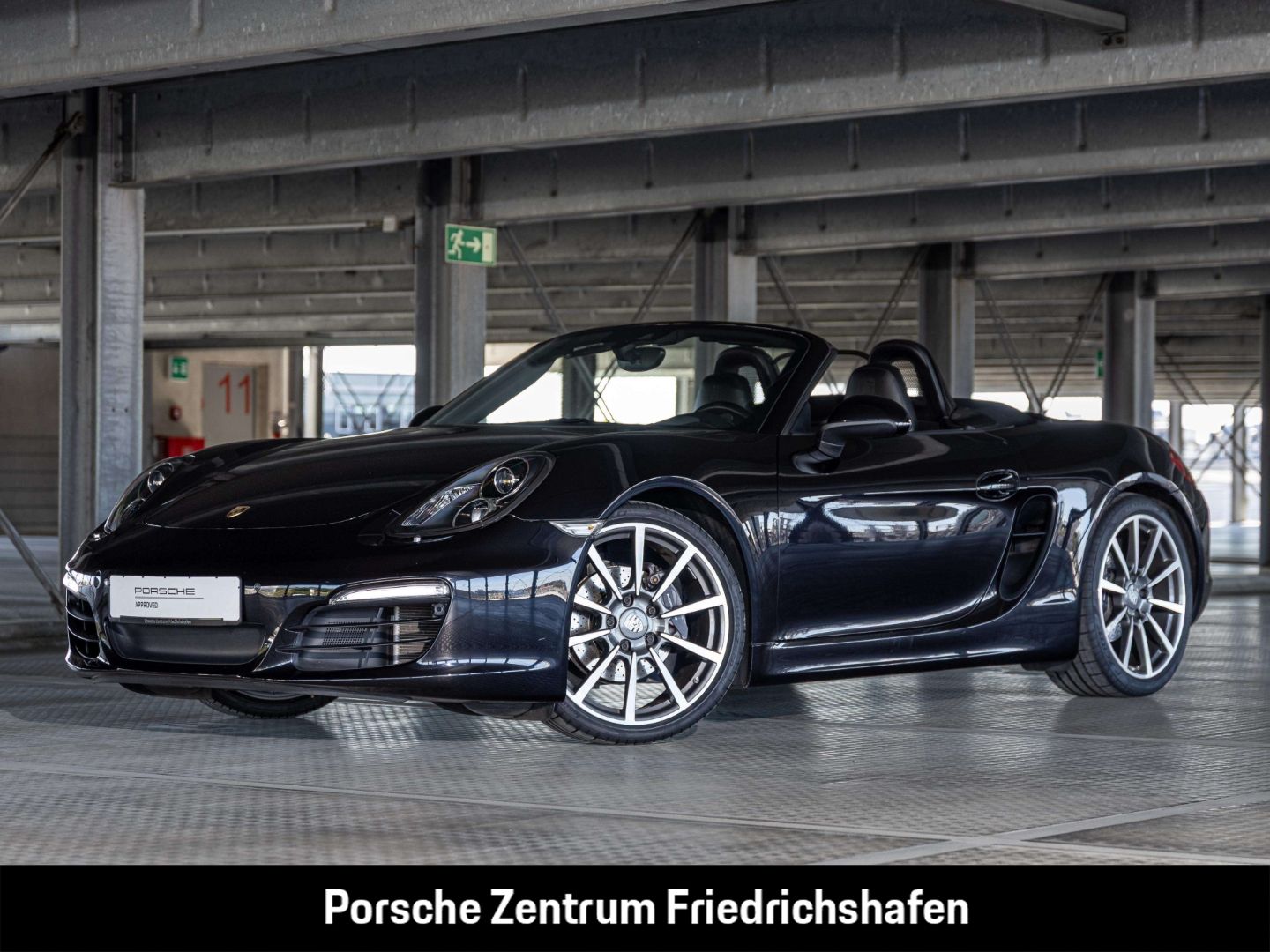 PORSCHE Boxster Black Edition PASM Sportsitze 1.Hand
