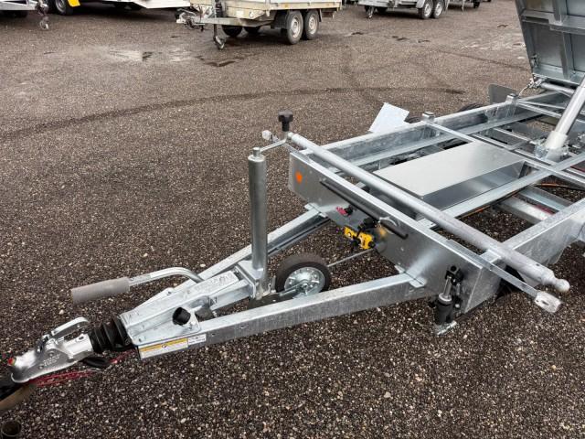 Humbaur 3-Seitenkipper HTK 3000.31 Alu, mit Blechaufsatz