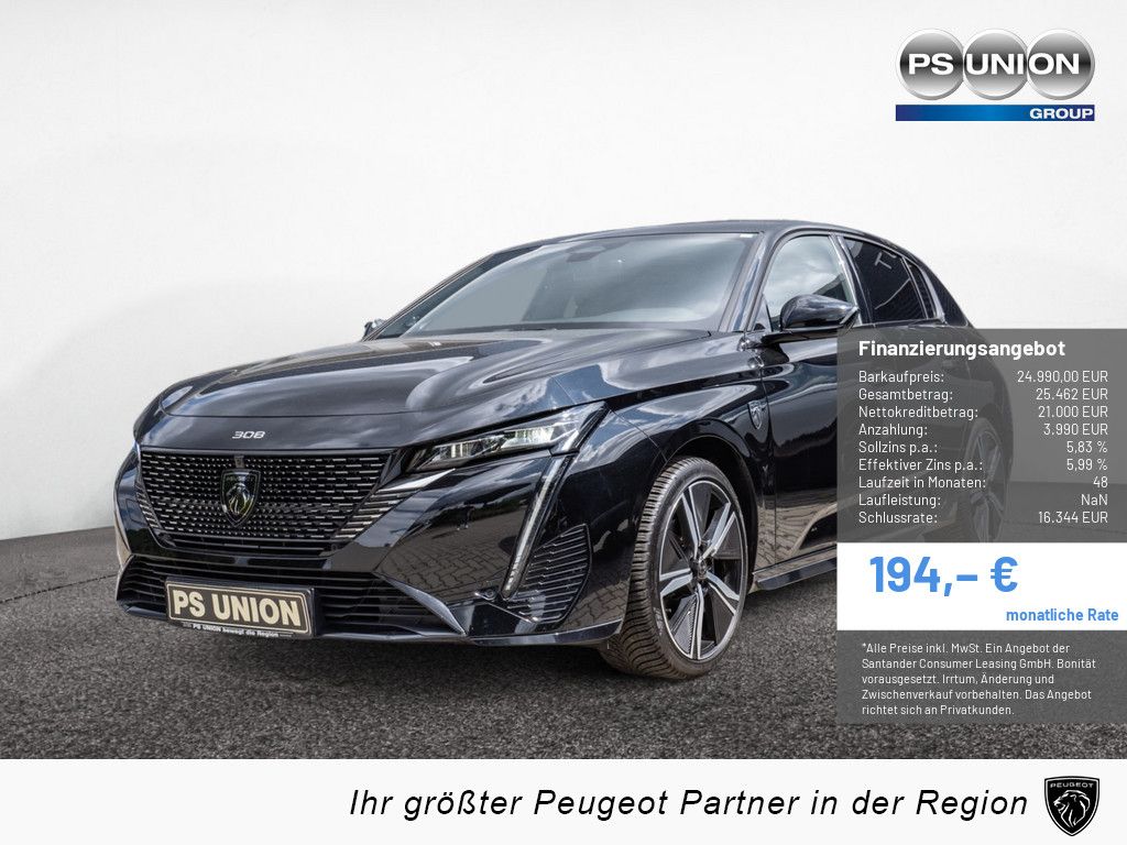 Peugeot 308 1.2 GT W-LAN AHK ACC AKTIVSITZE MATRIX-LED