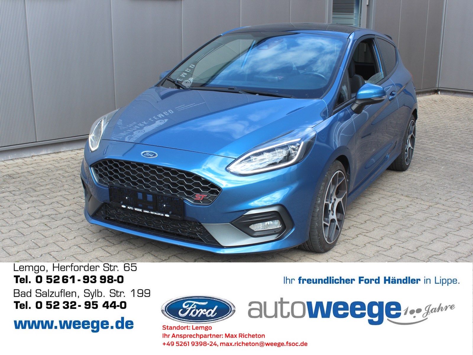 Fahrzeugabbildung Ford Fiesta ST 1,5 EcoBoost