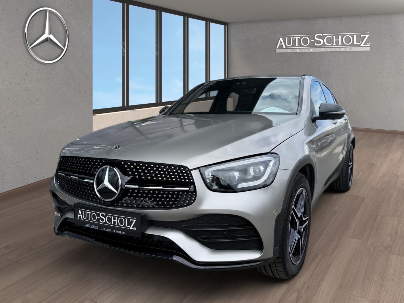 MERCEDES-BENZ GLC 200 4M Coupé AMG+NIGHT+AHK+SCHIEBEDACH+DISTR