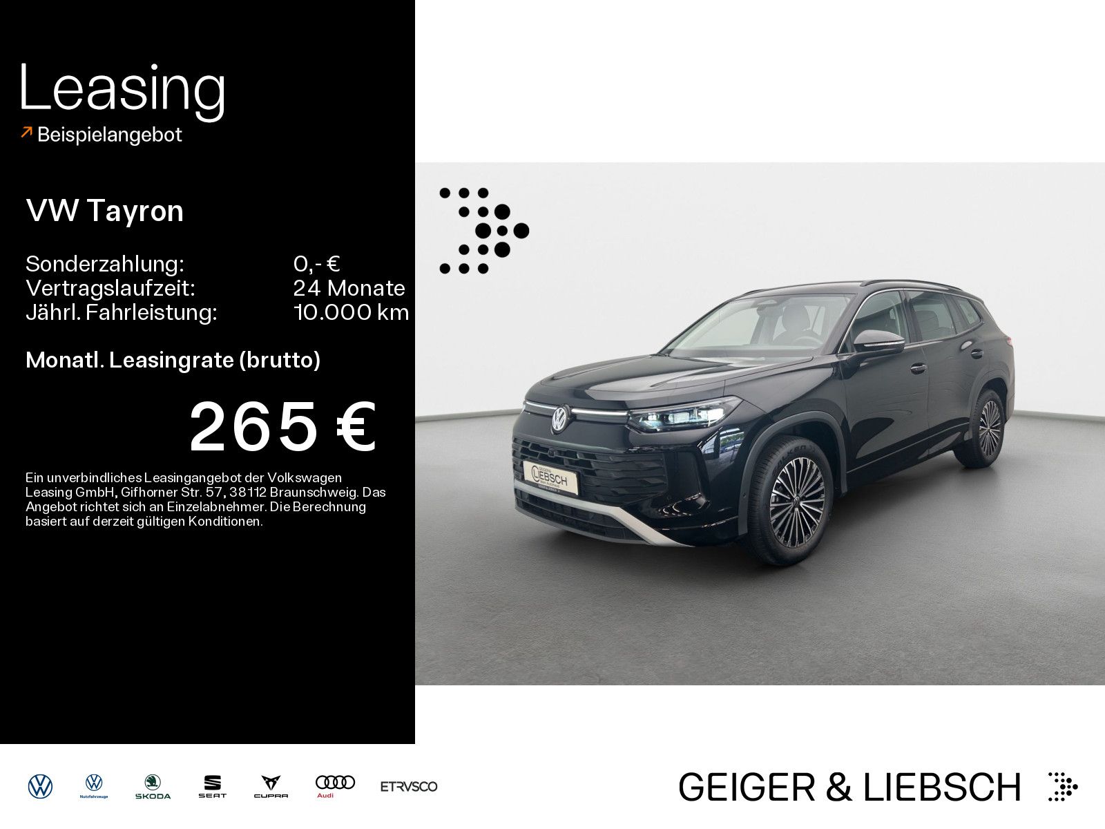 Volkswagen Tayron 1.5 eTSI DSG LIFE*7-SITZER*IQ.LIGHT*AHK*K