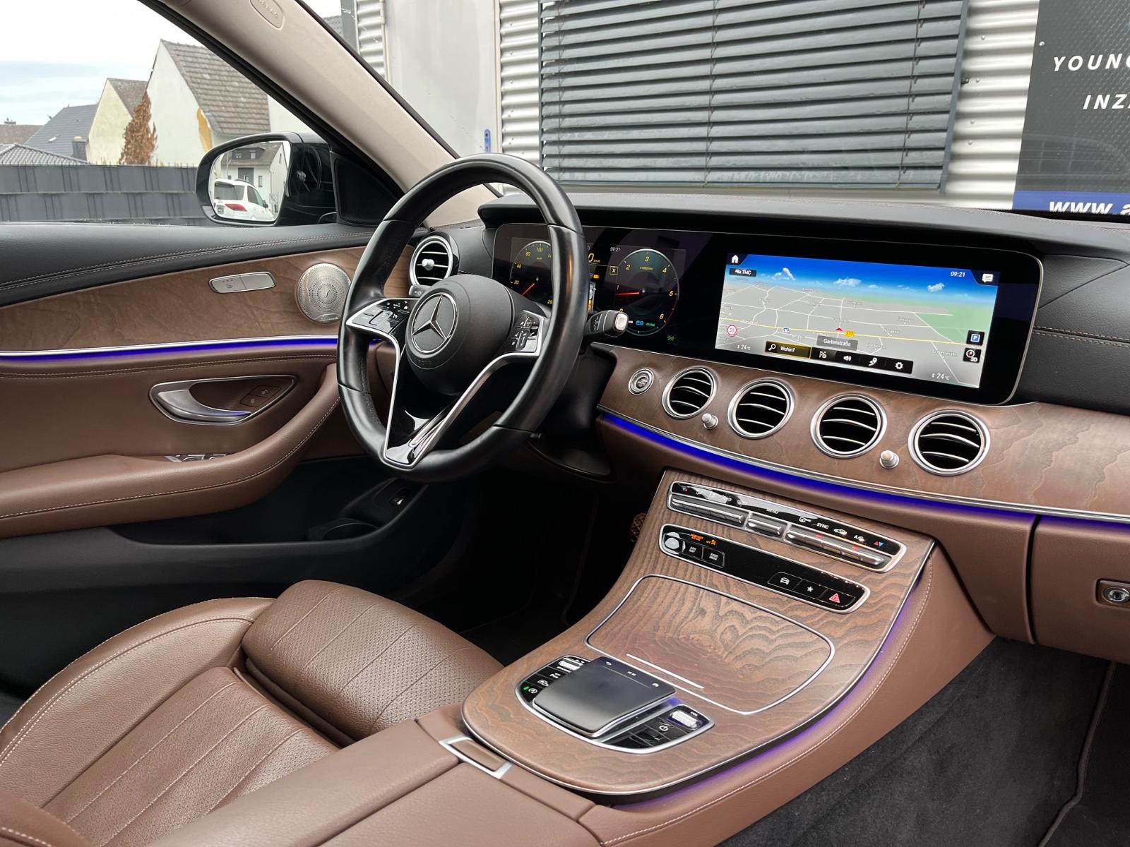 Mercedes-Benz E 220 d AMG Night*LED*SPUR*360°Kamera*AHK*BURMES