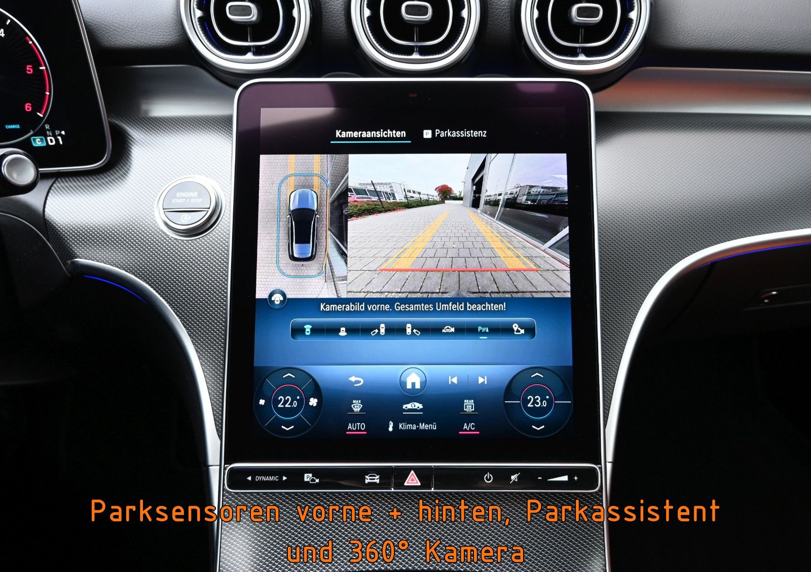 Fahrzeugabbildung Mercedes-Benz C 200 d T Avantgarde °Night Pak°AHK°ILS°360°KAM