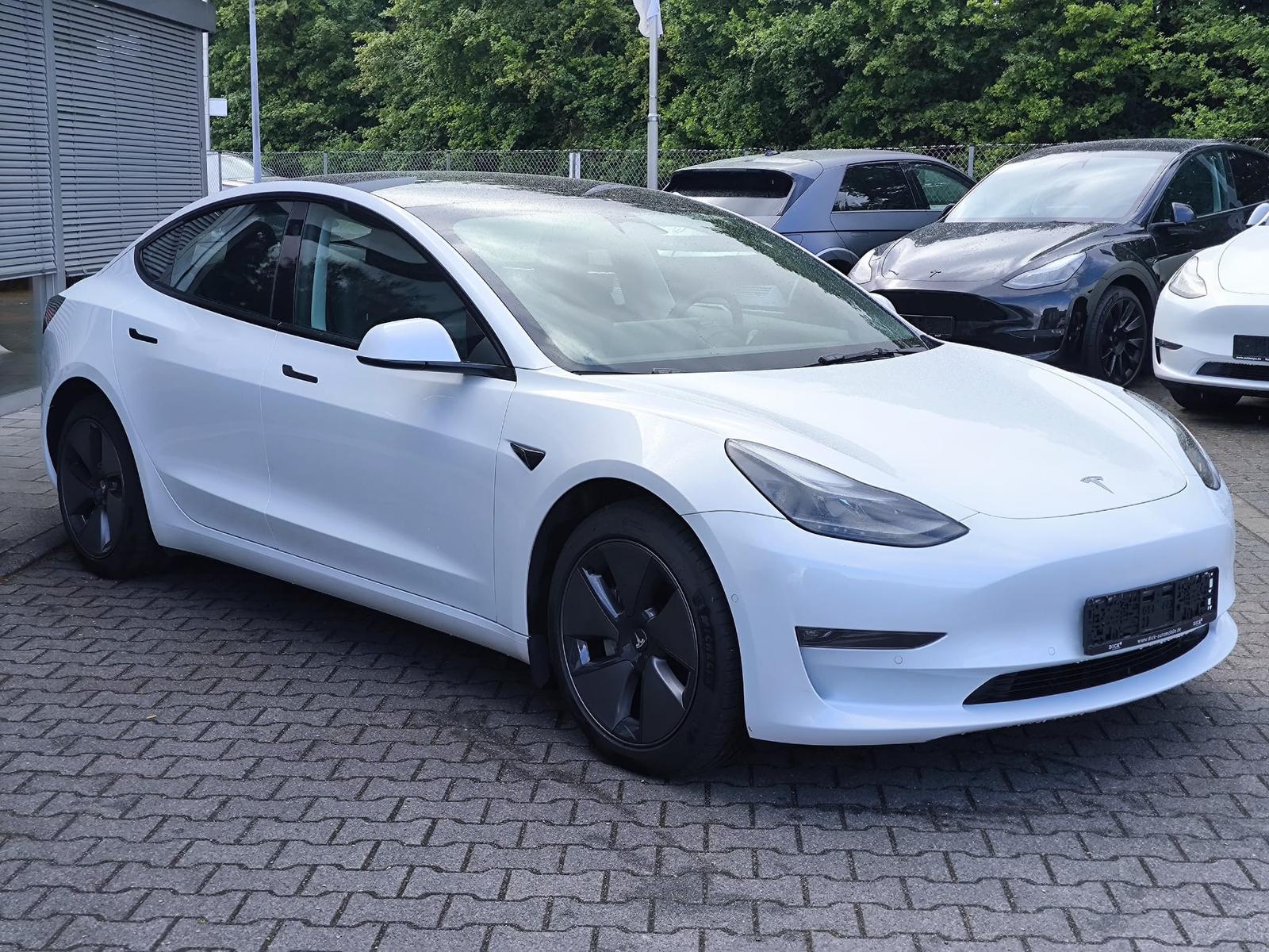 Tesla Model 3 LR Dual AWD PANO+STDHZ+LED+KAM+NAVI+AHK+