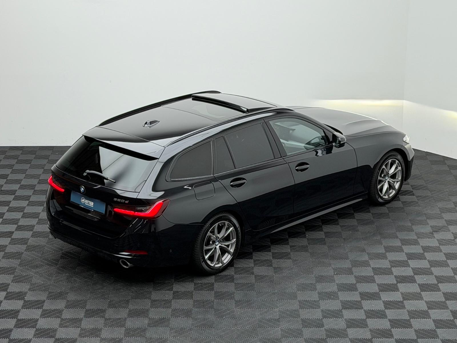 BMW 320 d Touring Aut. MHEV AHK PANO LED HuD RFK SHZ, миниатюра 9
