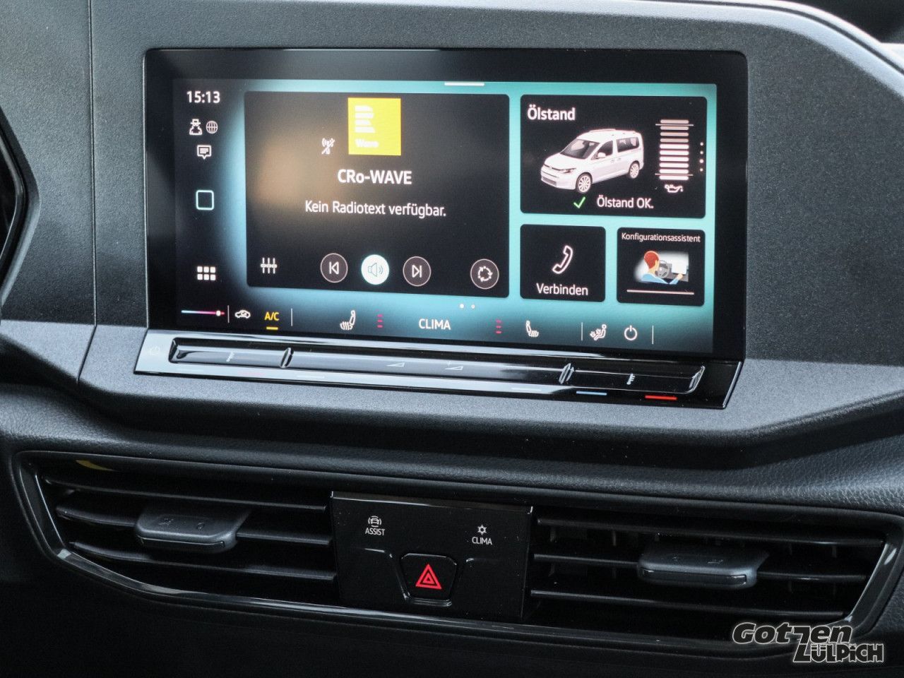 Fahrzeugabbildung Volkswagen Caddy 1.5 TSI Klima AHK App-Connect Winterpaket