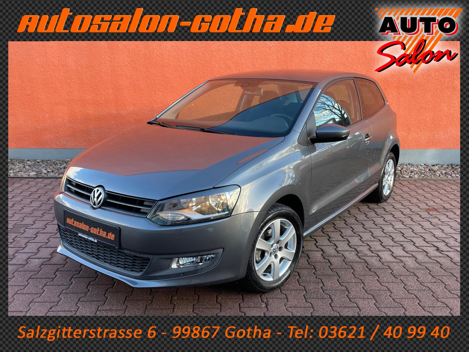 Volkswagen Polo V Team 2.Hand KLIMA+PDC TEMPOMAT TÜV neu